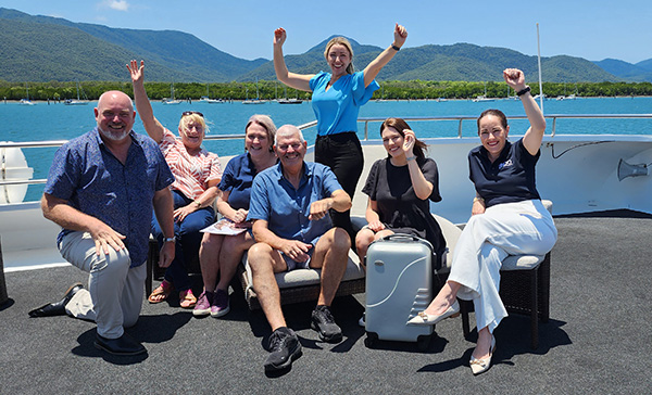 Cancer patient on trip of a lifetime