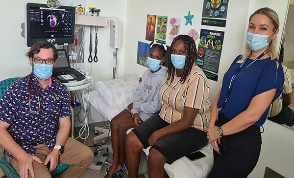 Patient thanks riders