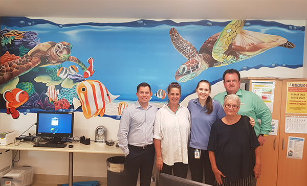 Cancer patients days brightened