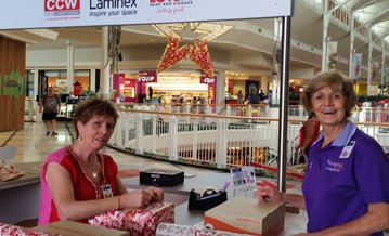 Gift wrap gives back