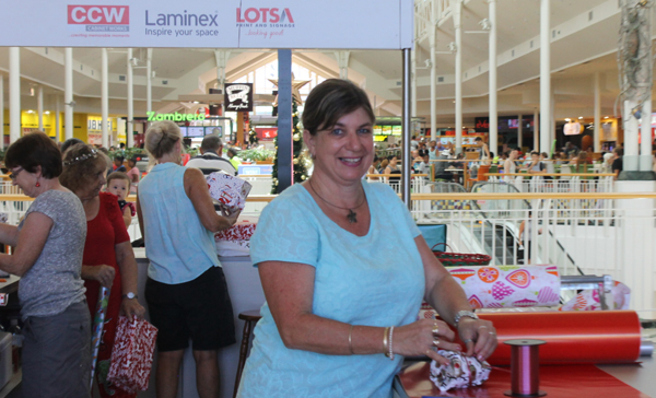 Wrap donation to a worthy cause