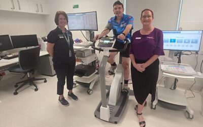 Riders fund lung test